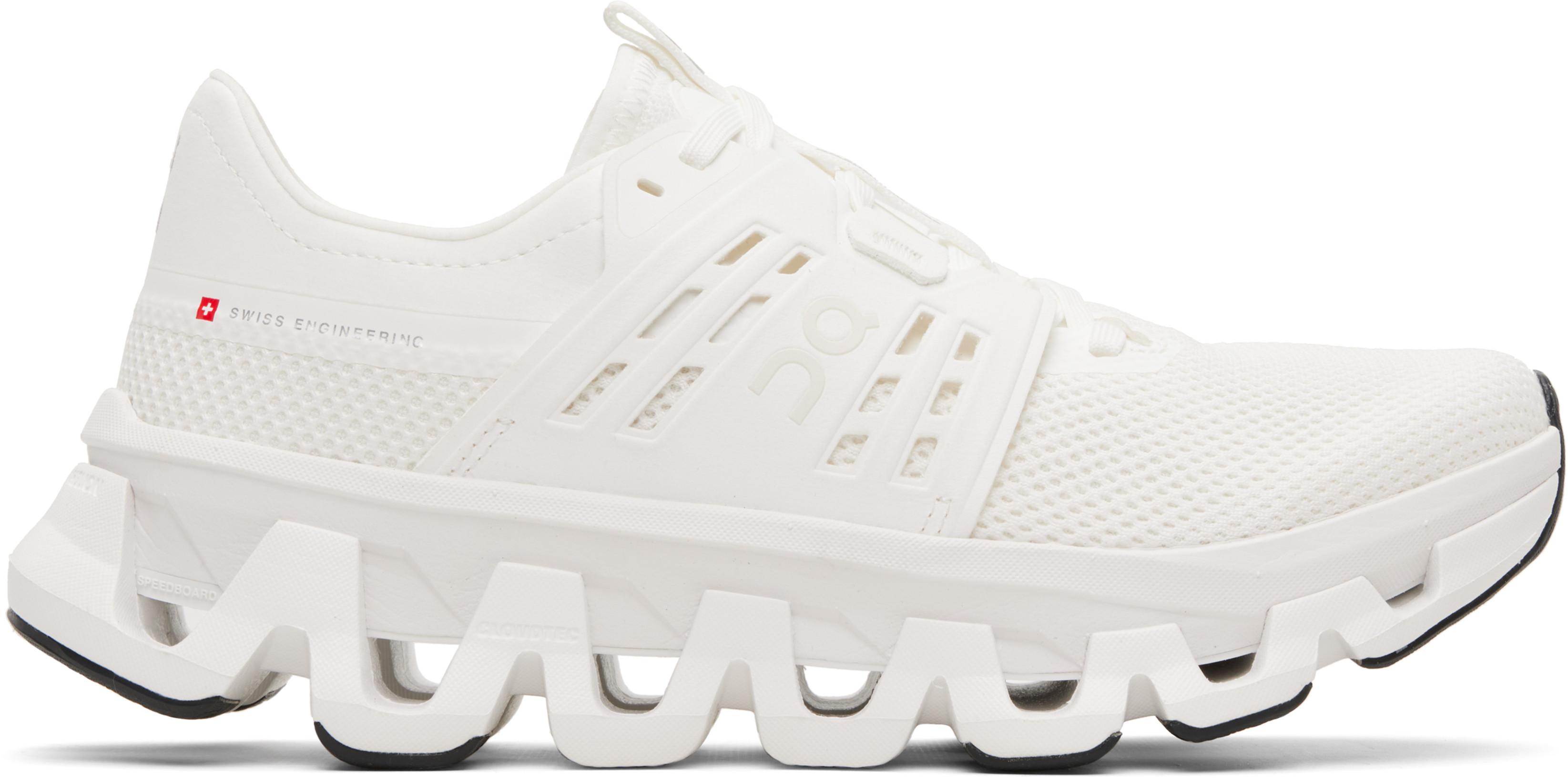 White Cloudswift Amp Sneakers by ON RUNNING