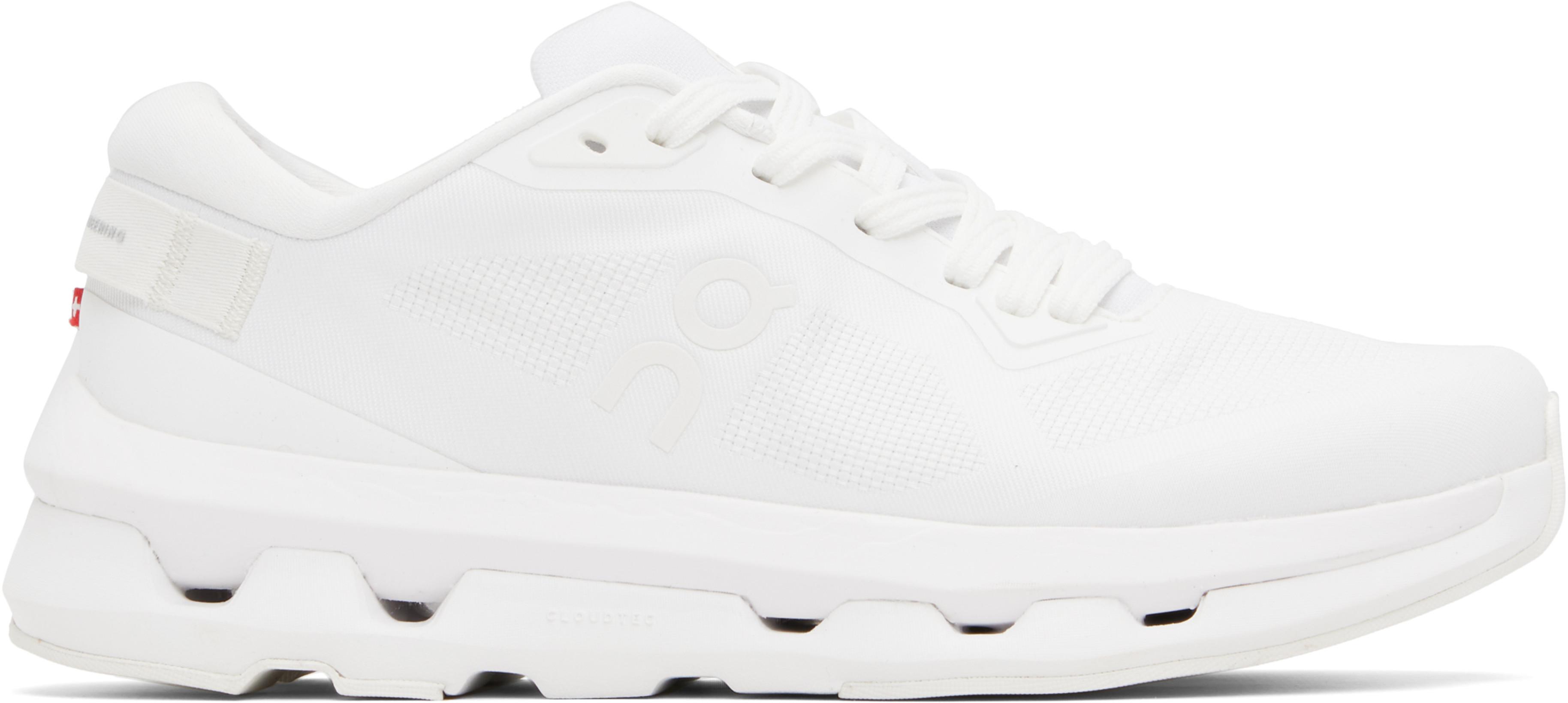 White Cloudzone Sneakers by ON RUNNING