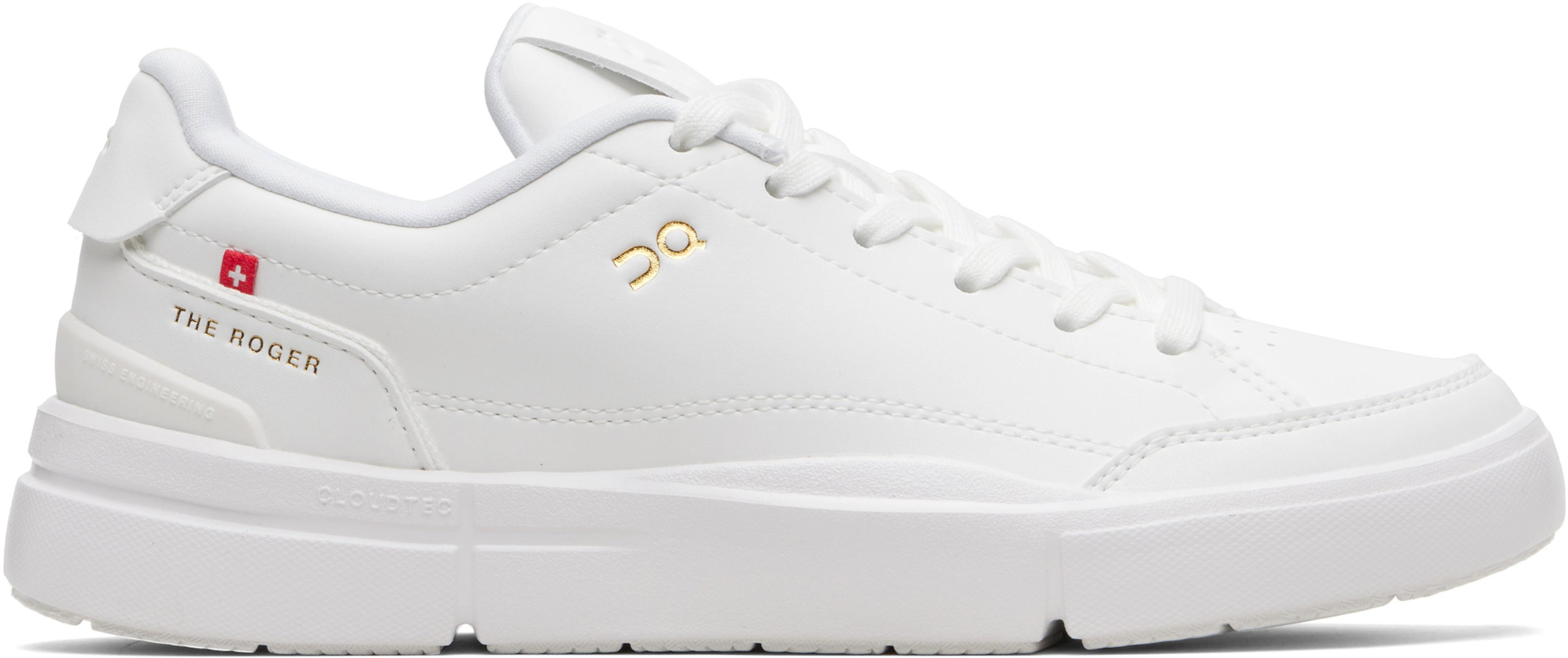 White 'The ROGER Centre Court' Sneakers by ON RUNNING