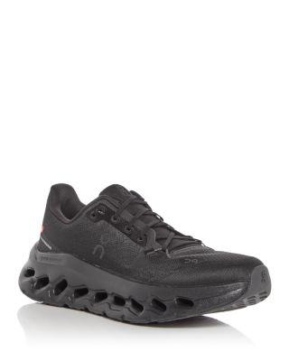 Women's Cloudtilt Low Top Sneakers in All Black by ON RUNNING