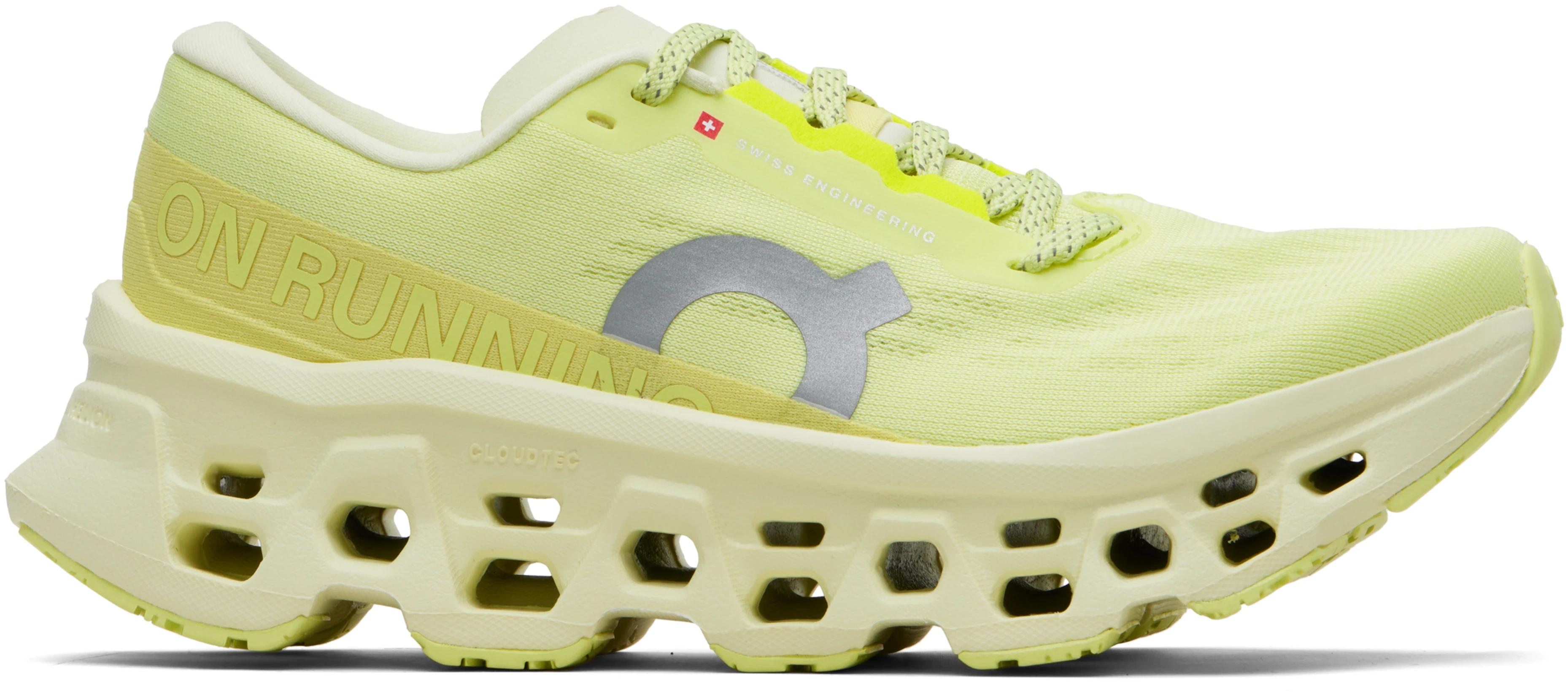 Yellow Cloudmonster 3 Sneakers by ON RUNNING