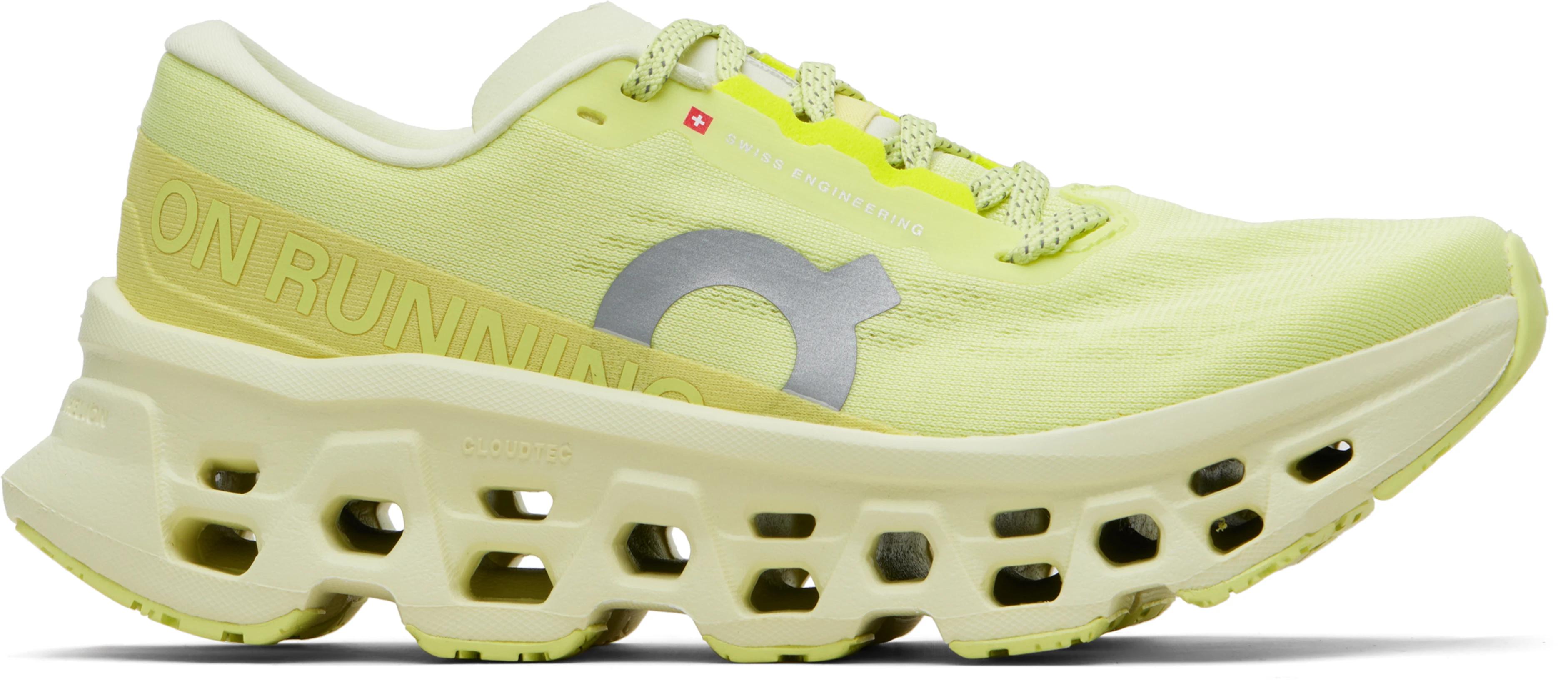 Yellow Cloudmonster 3 Sneakers by ON RUNNING