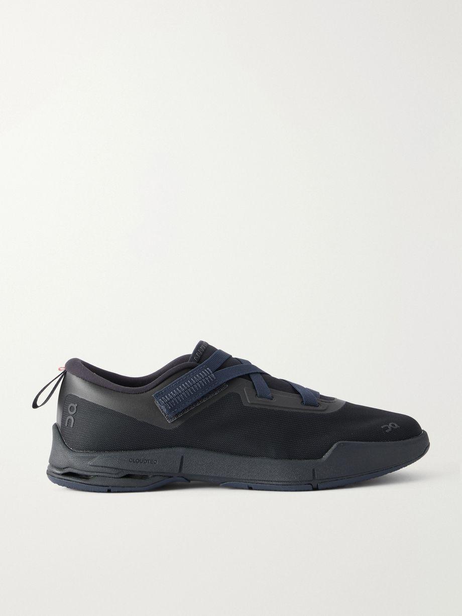 + Zendaya Cloudnova Moon rubber-trimmed mesh sneakers by ON RUNNING