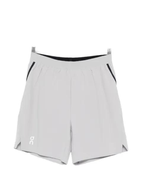 black trim shorts by ON RUNNING