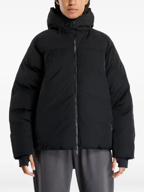 hoodied puffer jacket by ON RUNNING