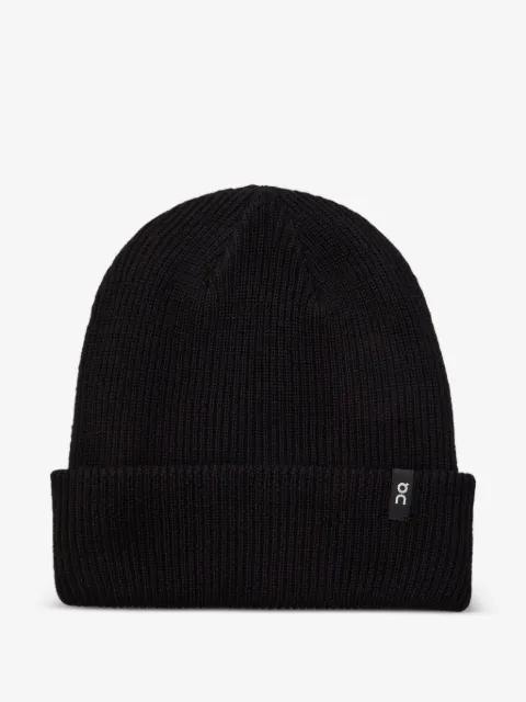 ribbed-knit beanie hat by ON RUNNING