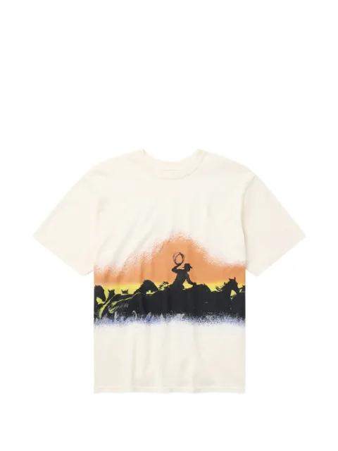 Driftin' Back graphic-print T-shirt by ONE OF THESE DAYS
