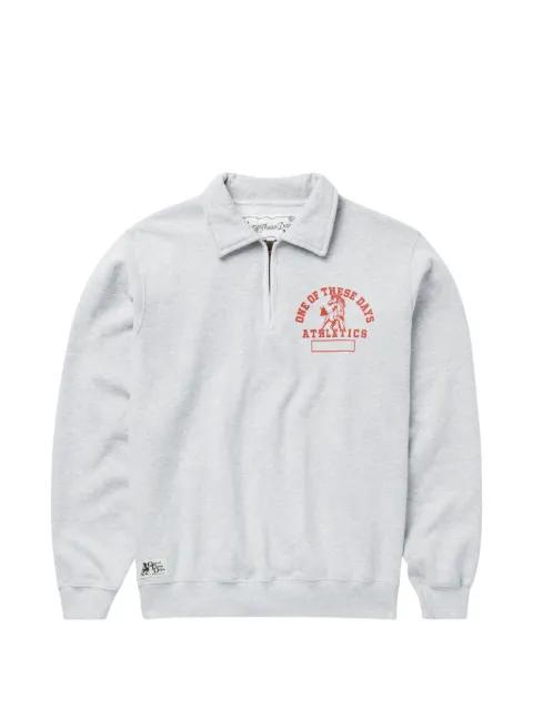 Mustang Athletics zip sweatshirt by ONE OF THESE DAYS