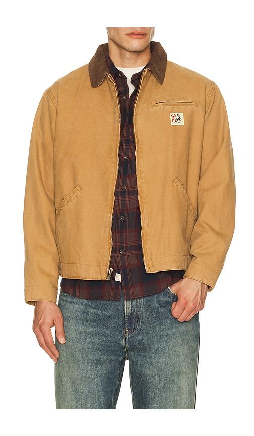 ONE OF THESE DAYS Canvas Prairie Jacket in Brown by ONE OF THESE DAYS