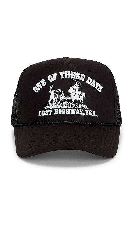 ONE OF THESE DAYS Lost Highway Trucker in Black by ONE OF THESE DAYS