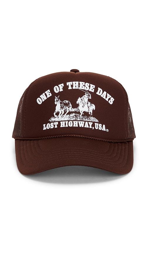 ONE OF THESE DAYS Lost Highway Trucker in Brown by ONE OF THESE DAYS