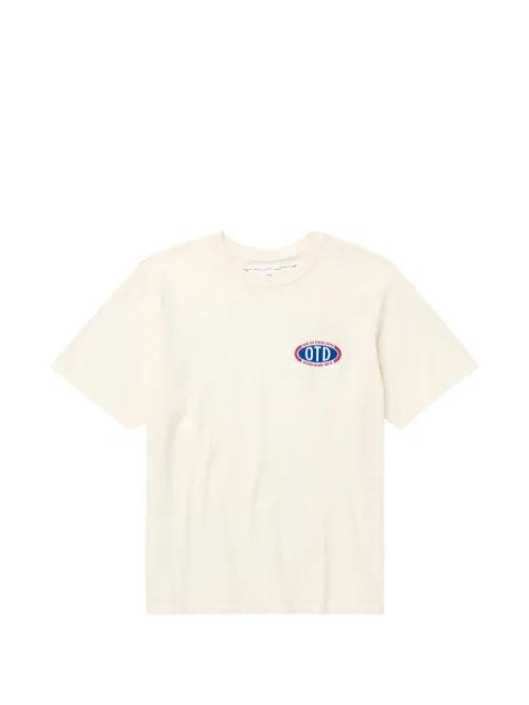 Otd Raceway logo-print T-shirt by ONE OF THESE DAYS
