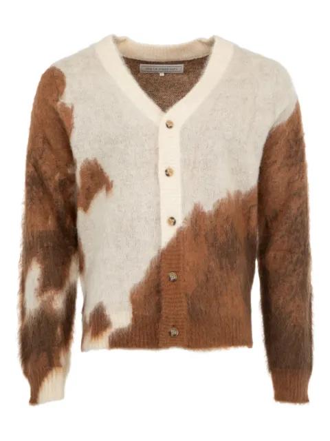 abstract-print cardigan by ONE OF THESE DAYS