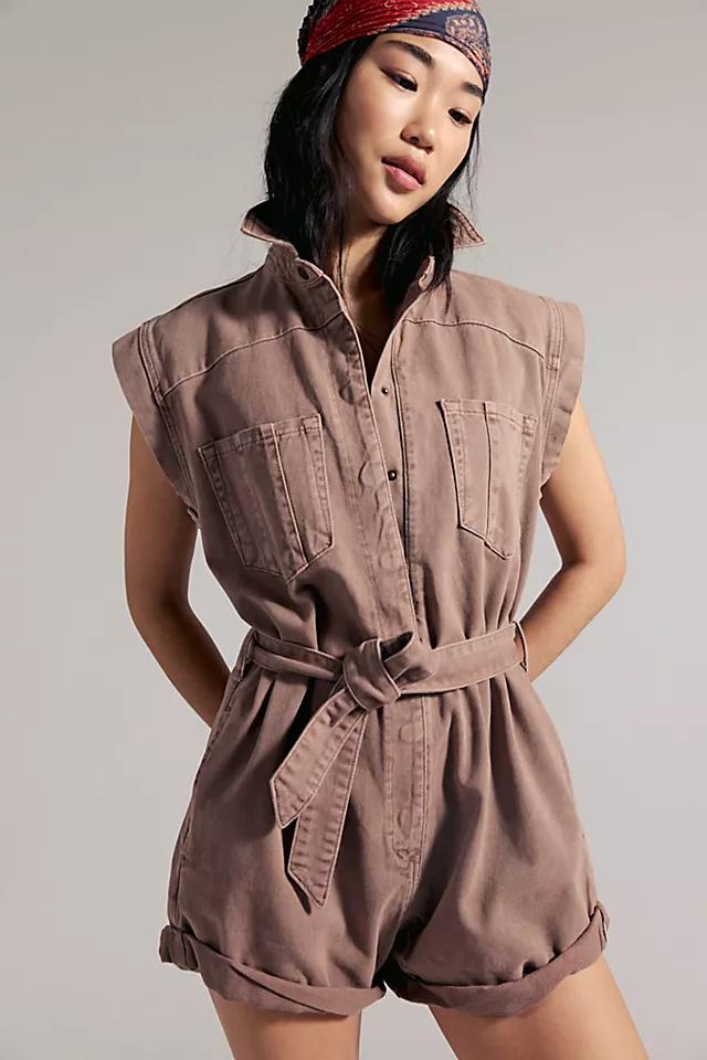 OneTeaspoon Bandit Aviator Romper by ONE TEASPOON | FREE PEOPLE