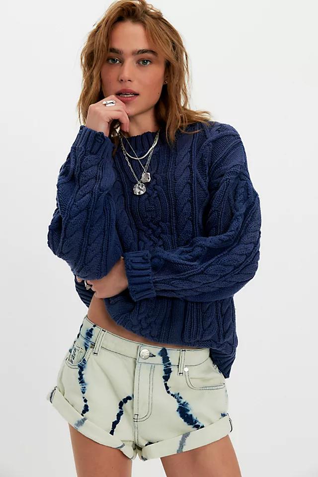 OneTeaspoon Bandits Printed Low-Waist Shorts by ONE TEASPOON | FREE PEOPLE