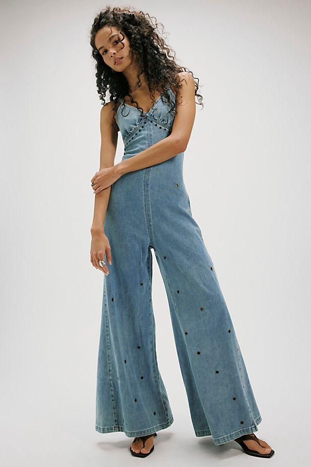 OneTeaspoon Brigitte Wide Leg Jumpsuit by ONE TEASPOON | FREE PEOPLE