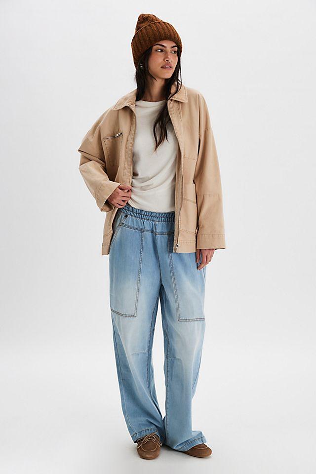 OneTeaspoon Odyssey Pull-On Boyfriend Jeans by ONE TEASPOON | FREE PEOPLE