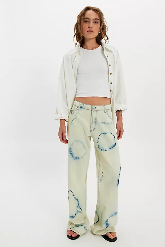 OneTeaspoon Revival Tie-Dye Low-Rise Jeans by ONE TEASPOON | FREE PEOPLE