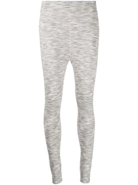 x BEYOND the RADAR woven mélange leggings by ONEFIFTEEN
