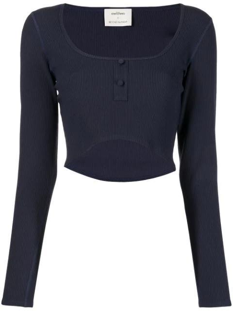 x Beyond The Radar cropped top by ONEFIFTEEN