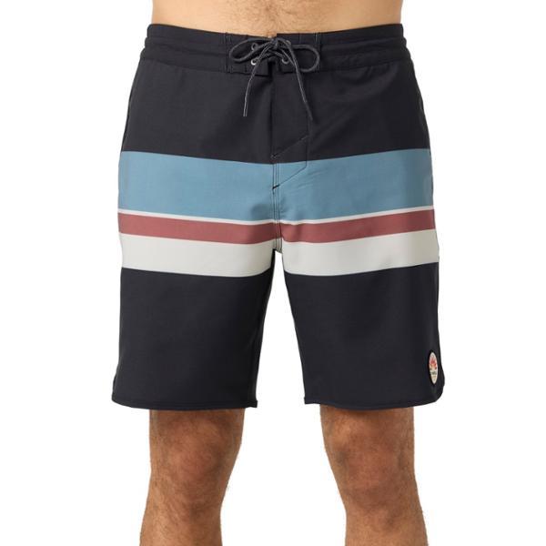 Cruzer Stripe Scallop 18" Board Shorts by O'NEILL