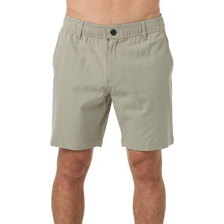 Reserve Light Check Elastic Waist 18in Short by O'NEILL