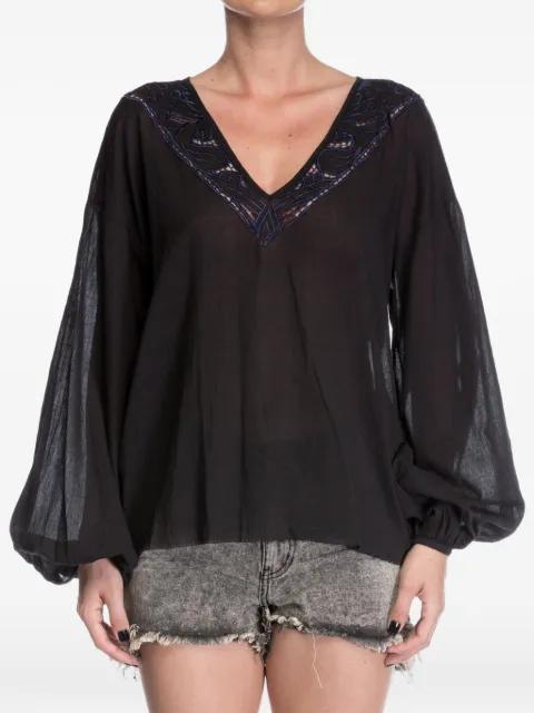 Devils Ladder cotton blouse by ONETEASPOON