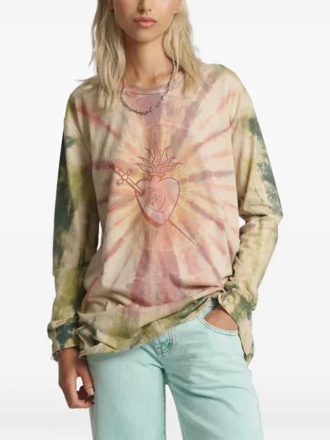 Heart O Steel tie-dye T-shirt by ONETEASPOON