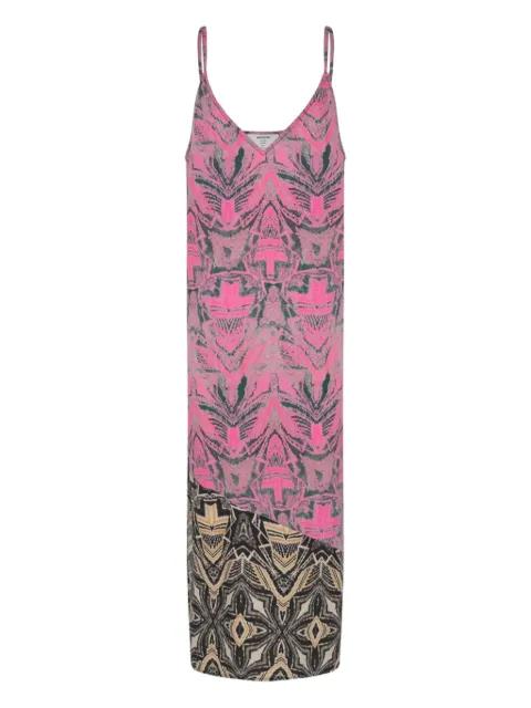 Kaleidoscope printed midi dress by ONETEASPOON