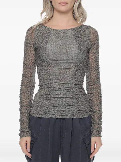 Night Fever ruched blouse by ONETEASPOON