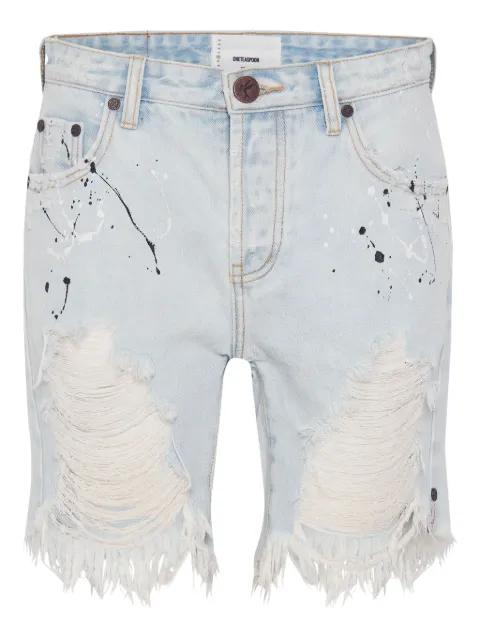 Stevies denim shorts by ONETEASPOON