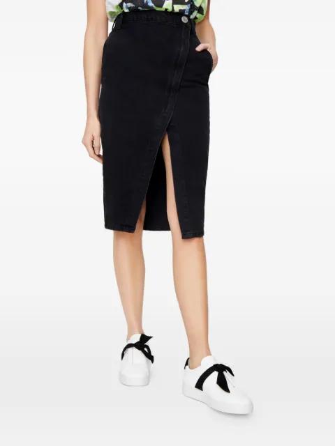 split high-rise midi skirt by ONETEASPOON