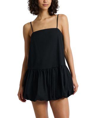 Air Linen Bubble Mini Dress by ONIA