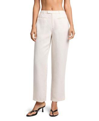 Air Linen Mid-Rise Pant by ONIA