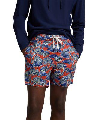Charles 5" Fish Swim Trunks by ONIA