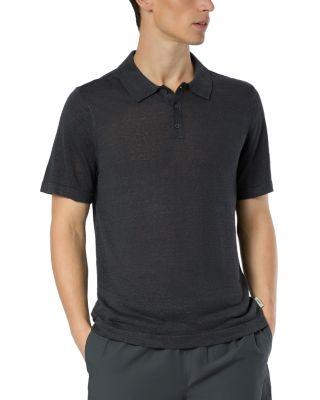 Linen Sweater Polo Shirt by ONIA