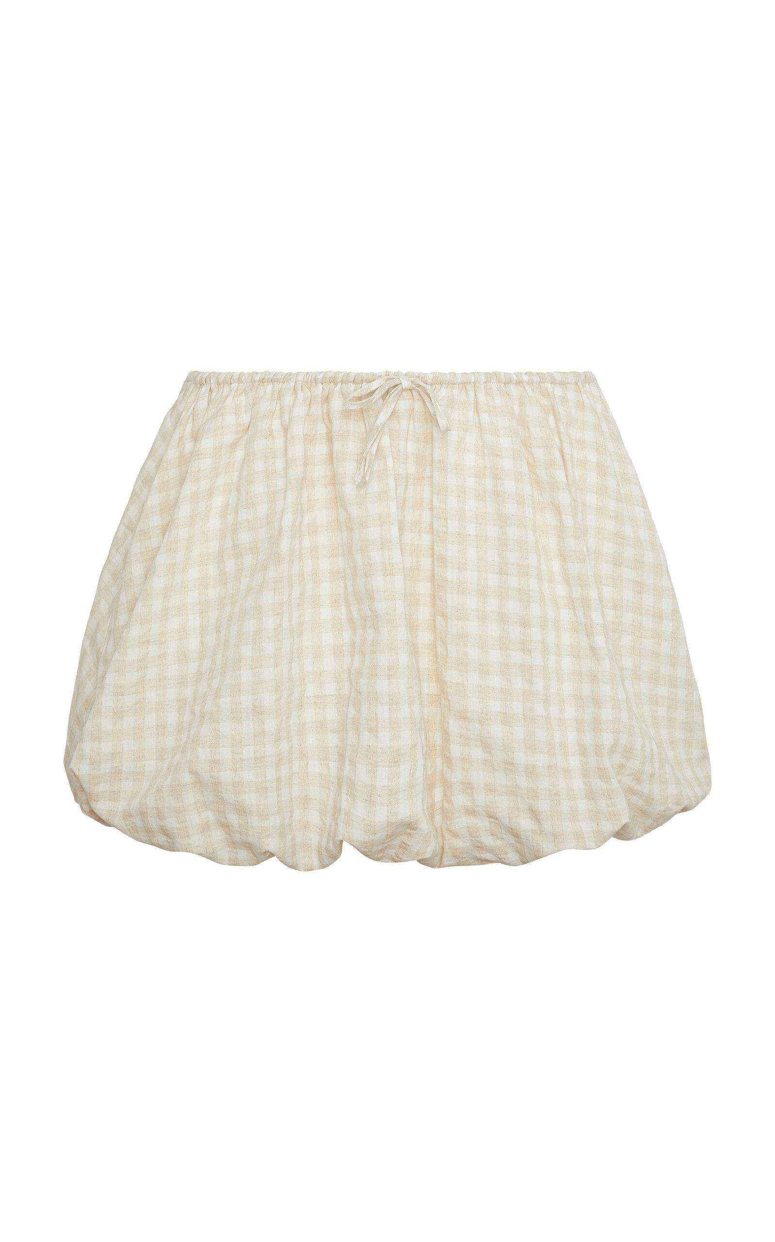 Onia Air Linen Bubbleini Skirt -oda Operandi by ONIA
