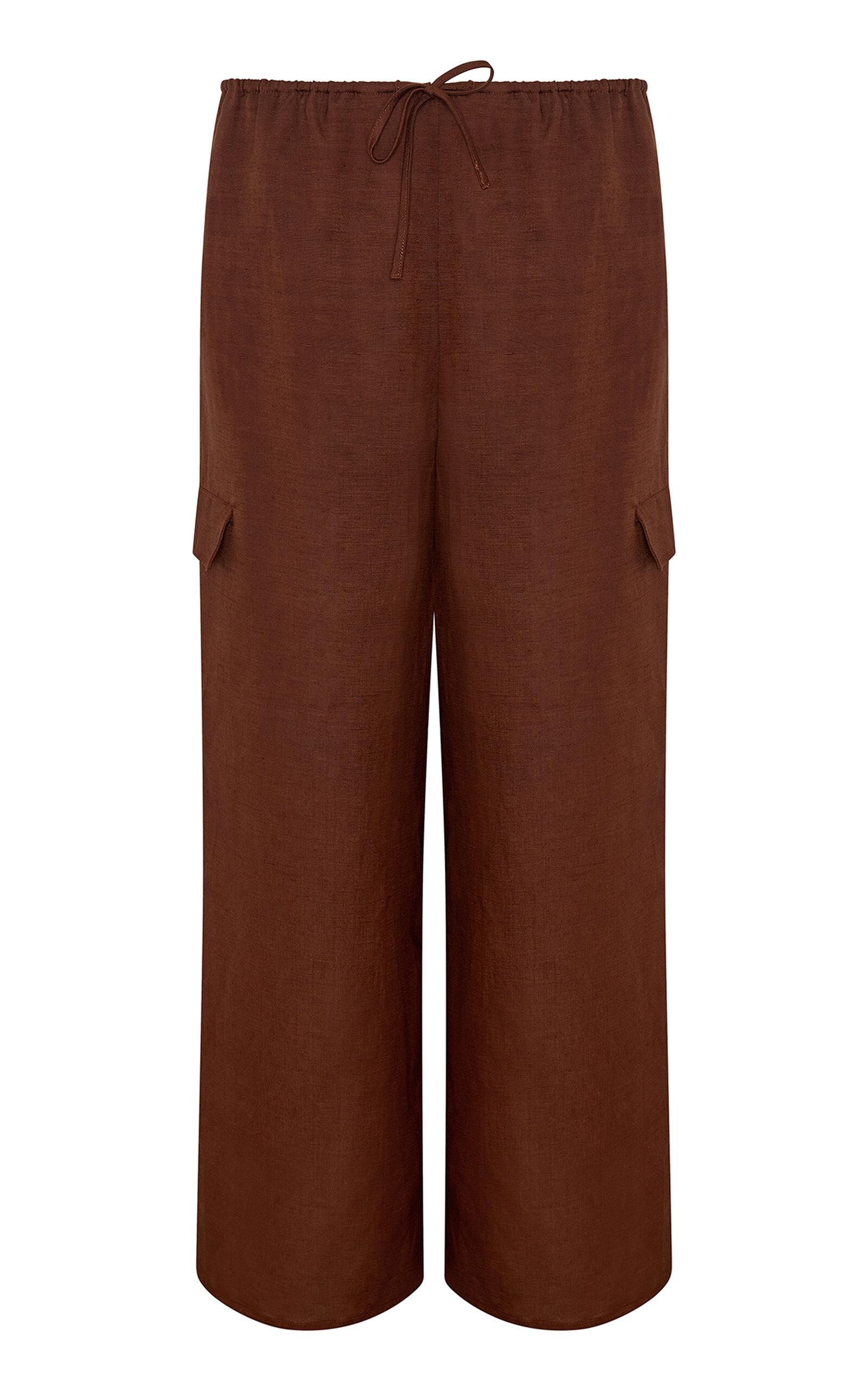 Onia Air Linen Cargo Pants - Moda Operandi by ONIA