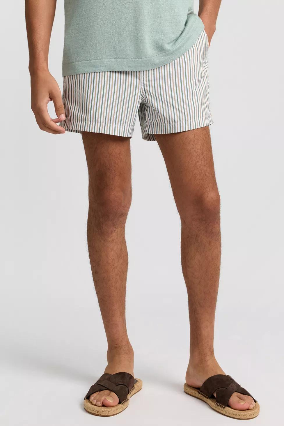 Onia Calder Side Elastic 4"  Swim Trunk by ONIA