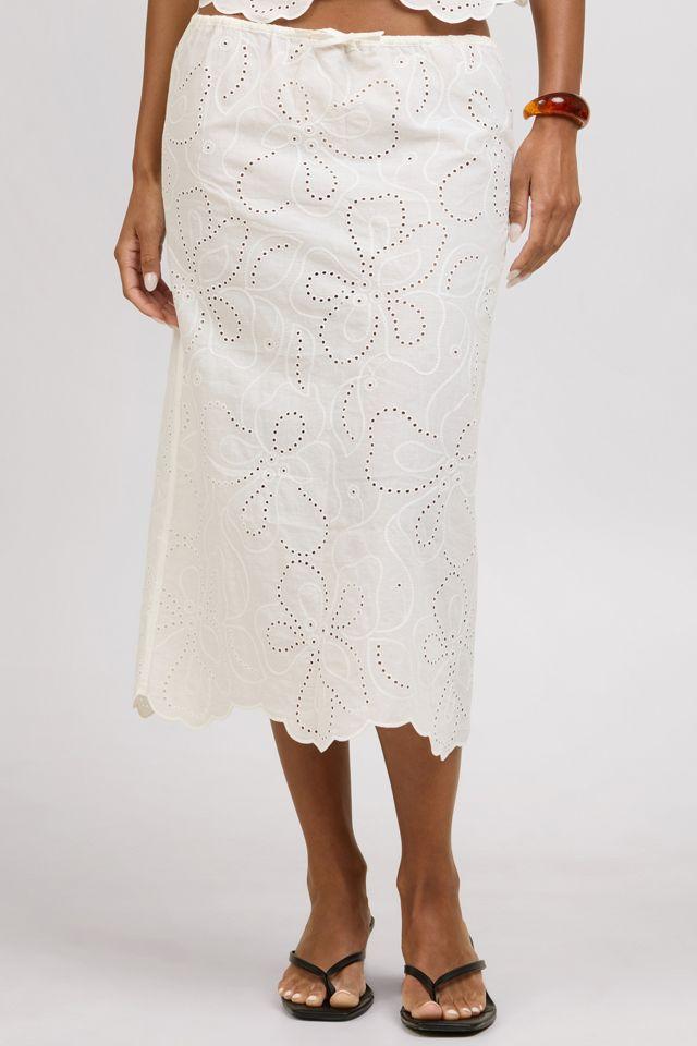 Onia Drawstring Midi Skirt by ONIA