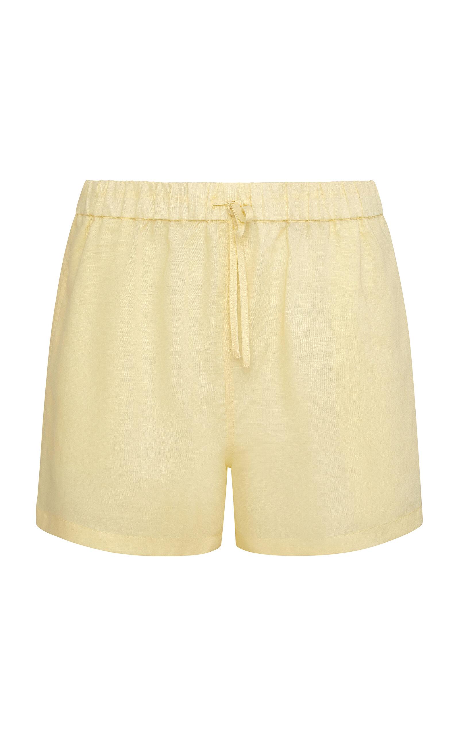 Onia Elastic Air Linen Shorts -oda Operandi by ONIA