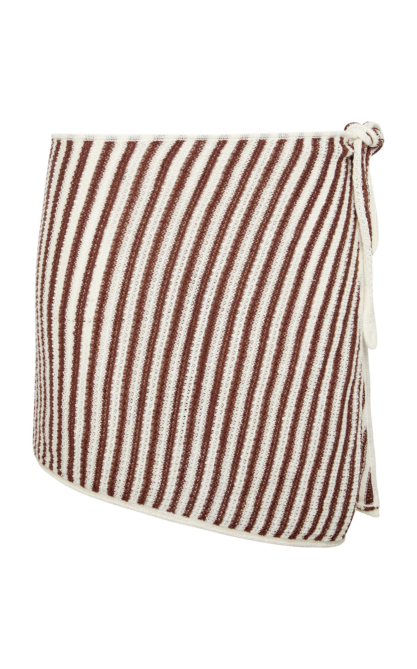 Onia Knitted Linen Miniarong - Moda Operandi by ONIA