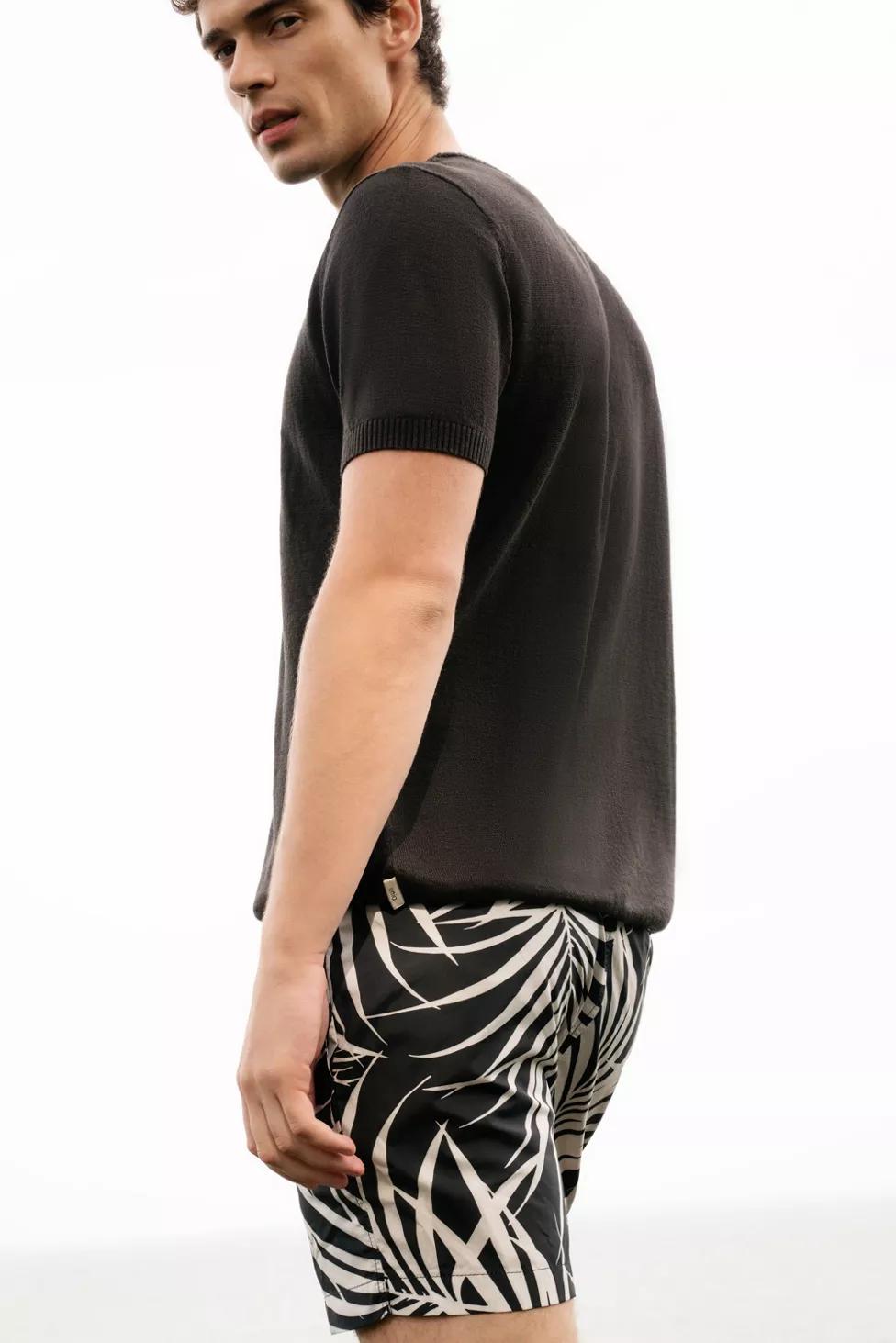 Onia Linen Knit Tee Shirt by ONIA