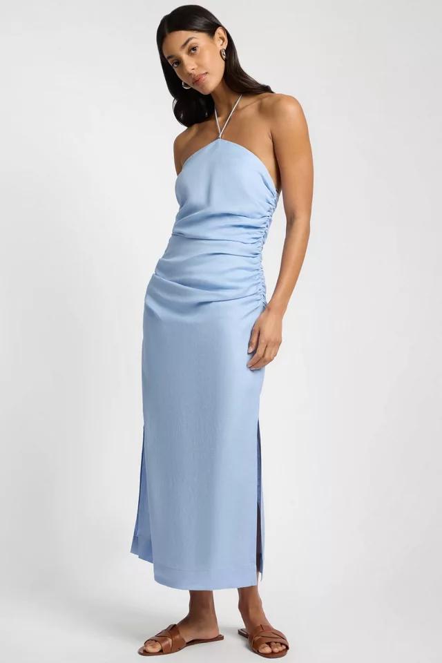 Onia Ruched Halter Dress by ONIA