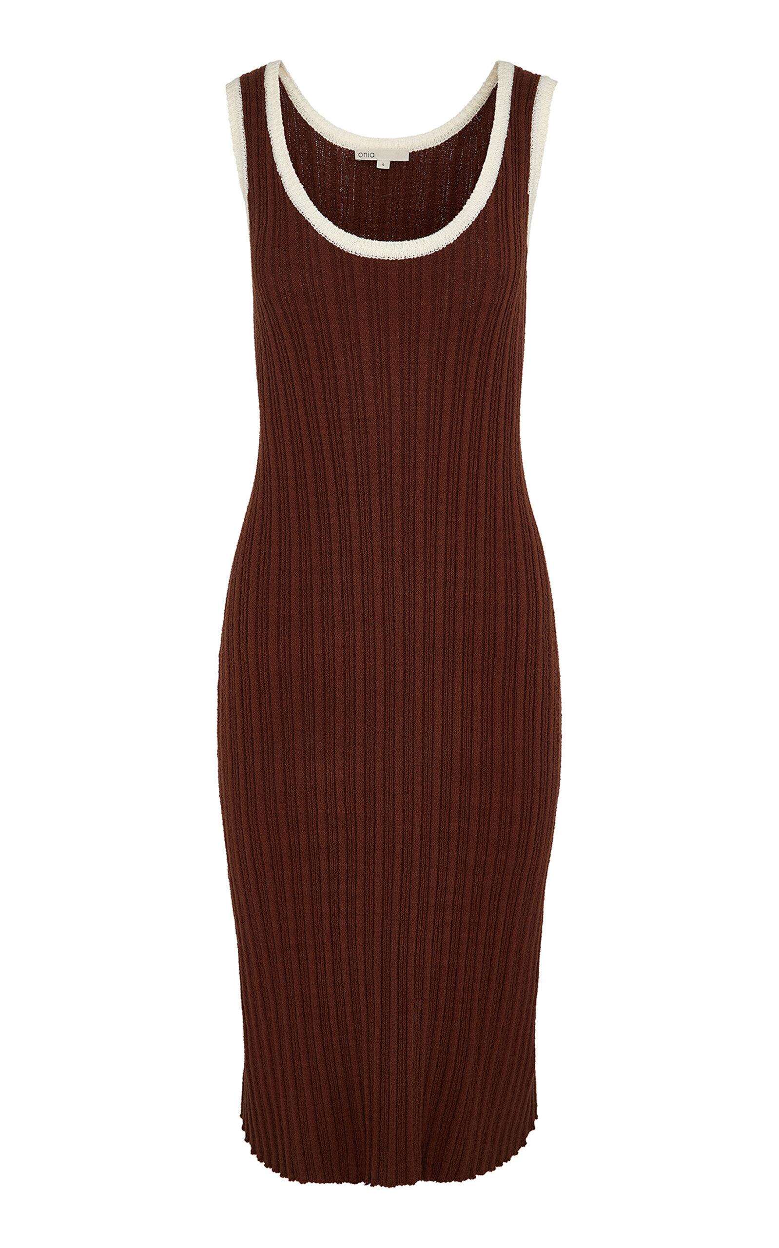 Onia Tank Cotton Boucle Midi Dress - Moda Operandi by ONIA