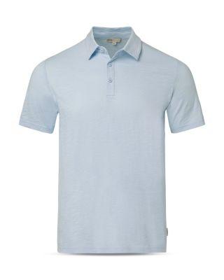 Slub Short Sleeve Polo Shirt by ONIA