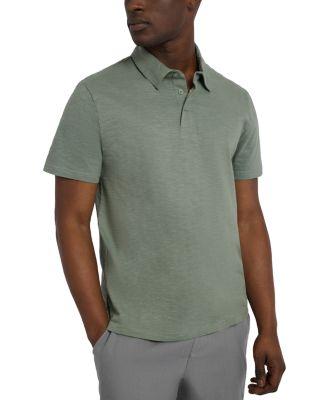 Slub Short Sleeve Polo Shirt by ONIA