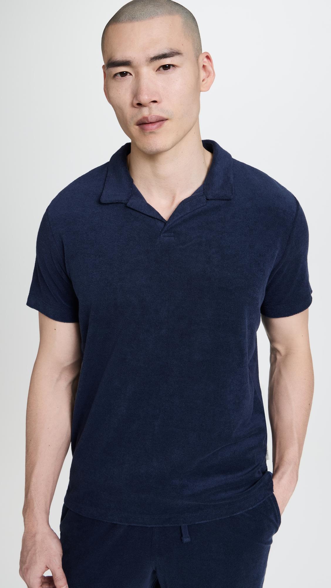 Towel Terry Johnny Collar Polo by ONIA