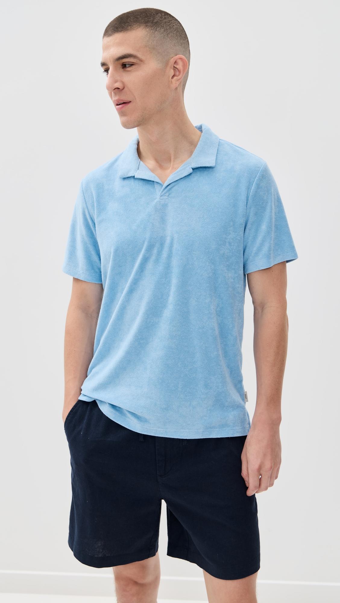 Towel Terry Johnny Collar Polo by ONIA