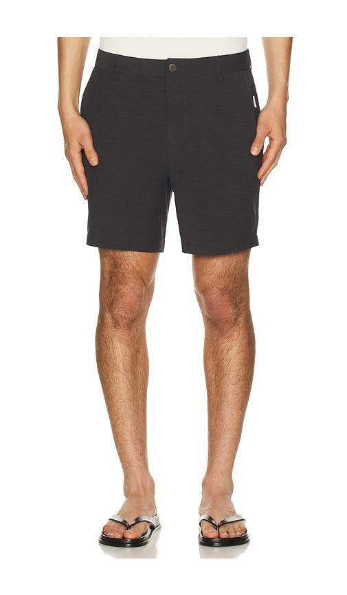 onia 4-Way Stretch 7 Versatility Short in Charcoal by ONIA